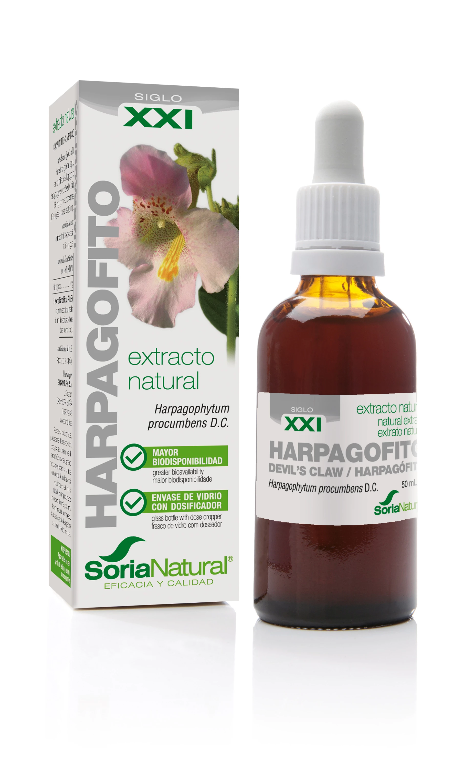 Soria Natural Siglo XXI Extracto natural de Harpagofito, 50 ml