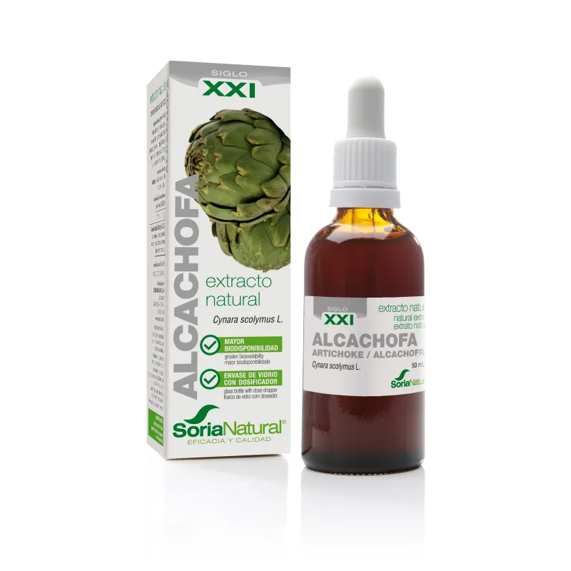 Soria Natural Siglo XXI Extracto natural de alcachofa, 50 ml
