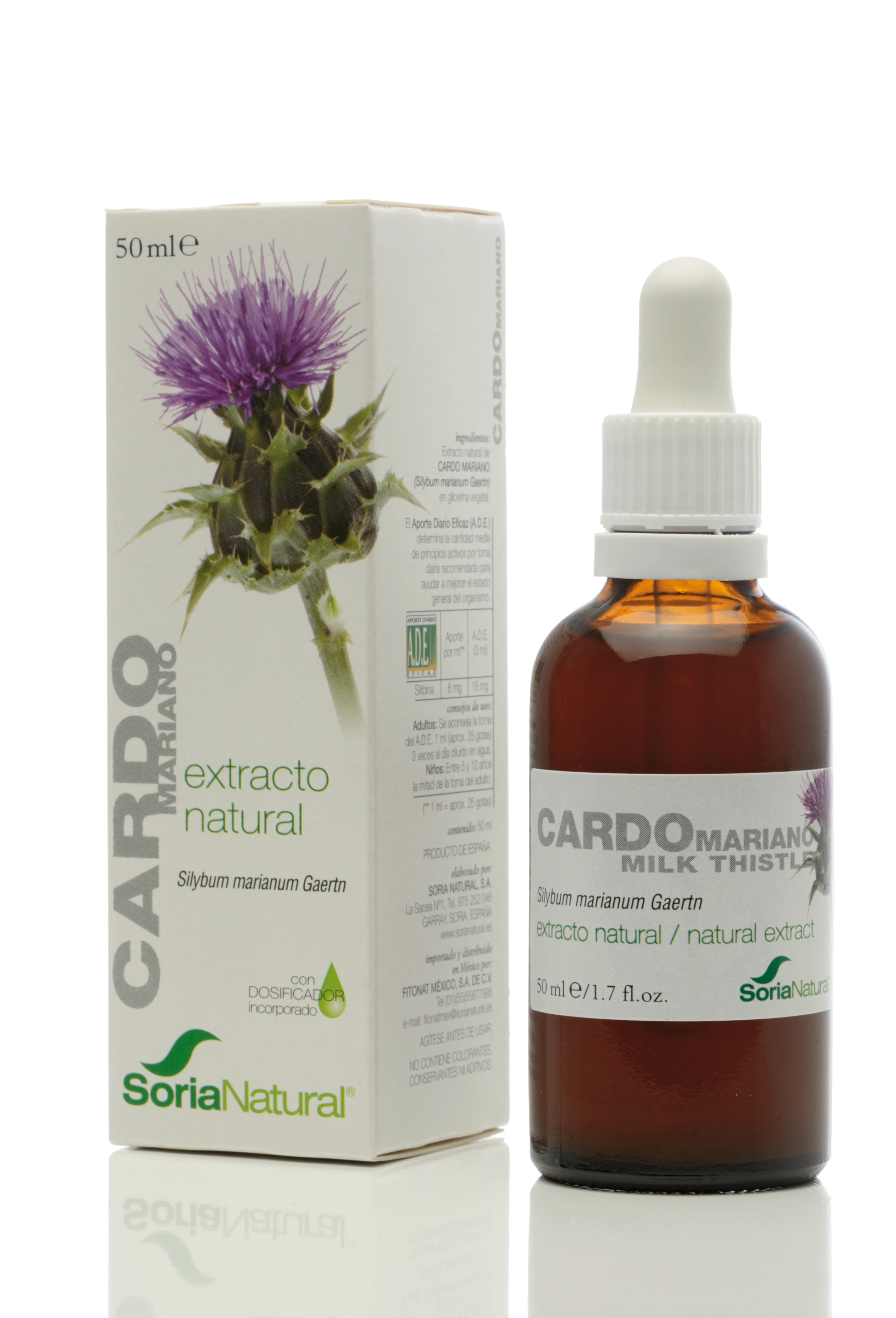 Soria Natural Cardo Mariano (50 ml) | Extracto Natural