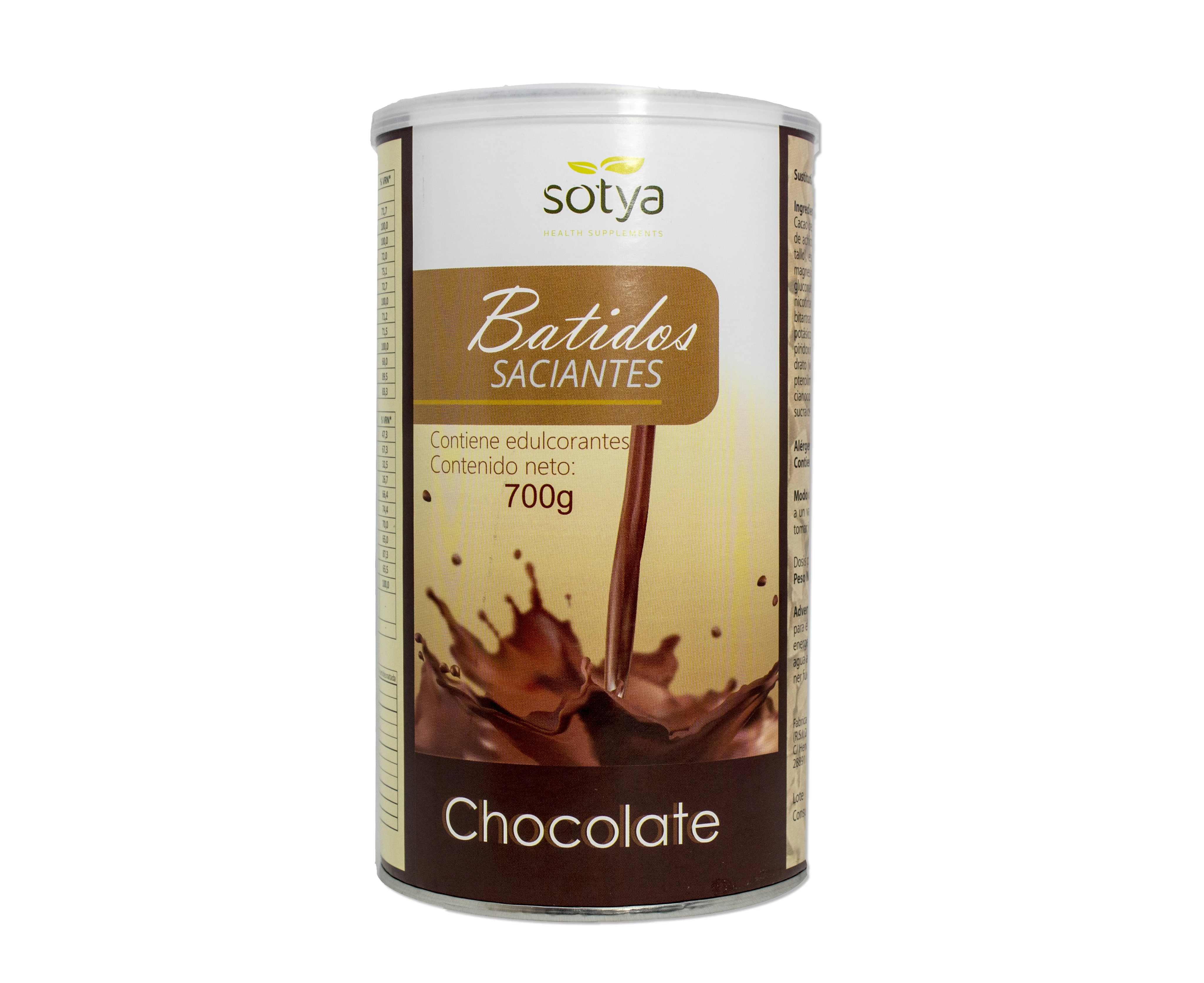 Sotya Batidos Saciantes Sabor Chocolate Suplemento dietético