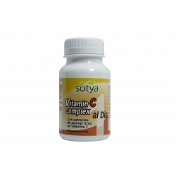 Sotya Vitamina C Complex al día, 90 comprimidos. Cuida la salud. 