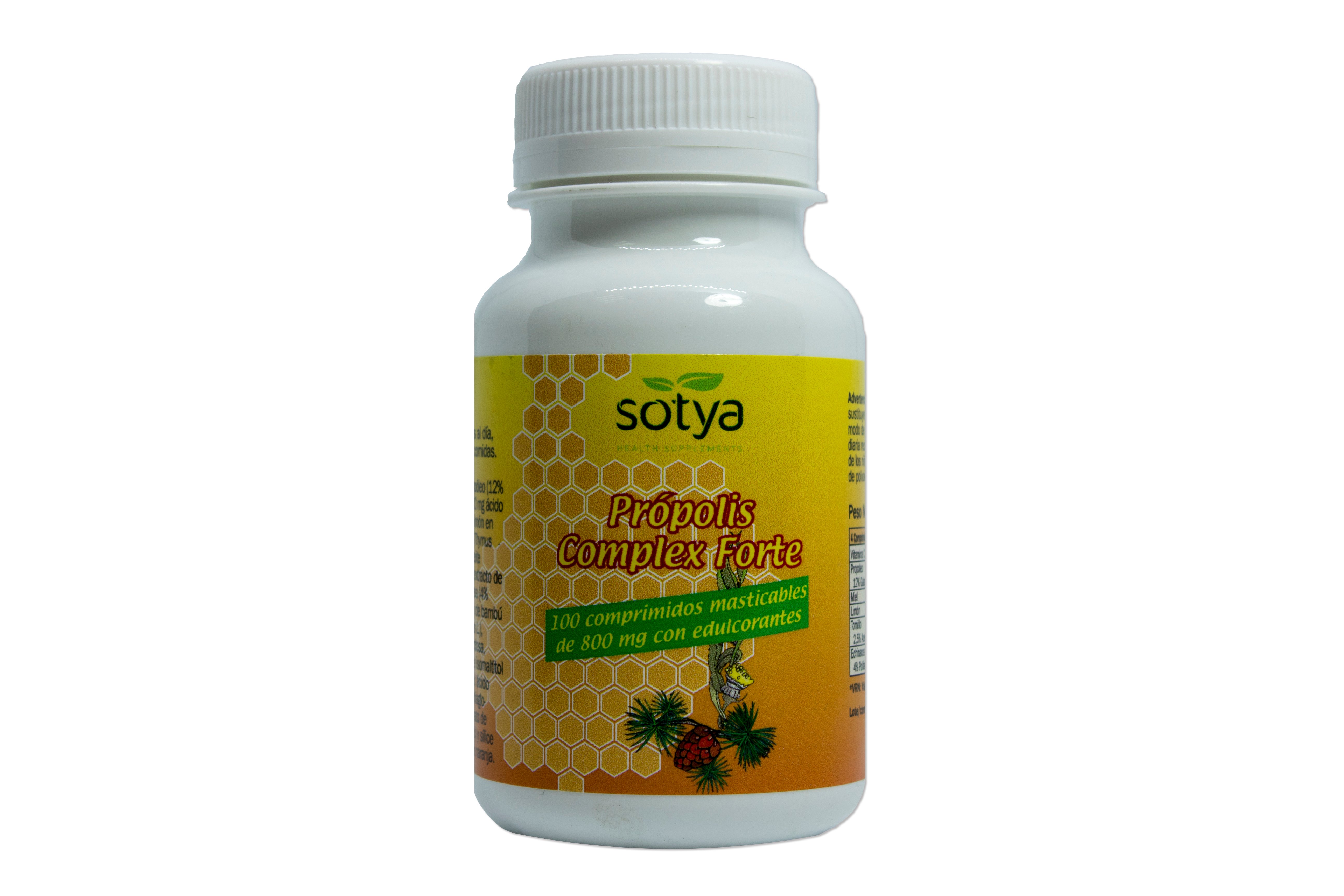 Sotya Própolis Complex Forte, 100 comprimidos Con vitamina C