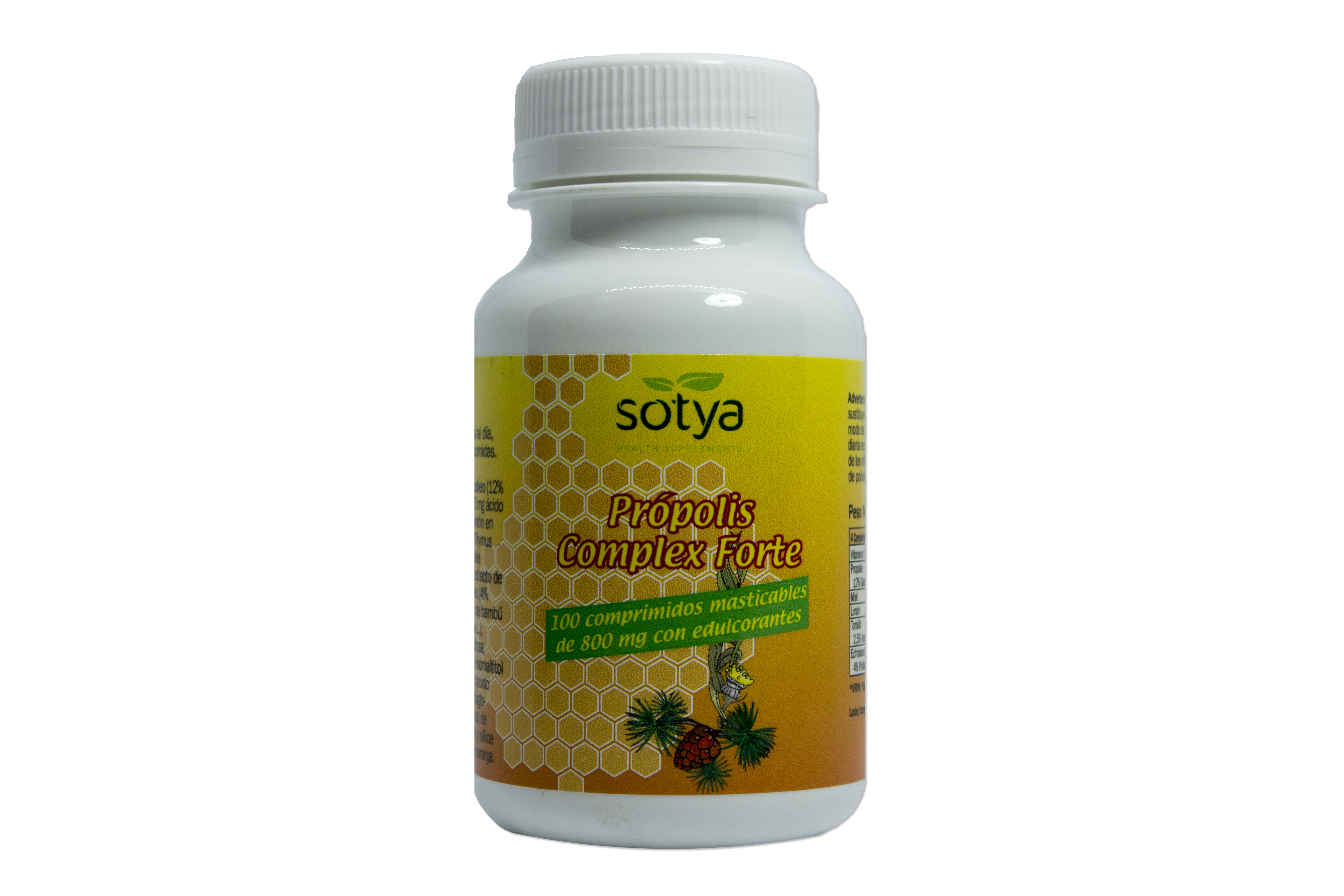 Sotya Própolis Complex Forte, 100 comprimidos Con vitamina C