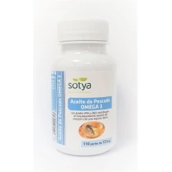Sotya Aceite de Pescado Omega 3 721 mg, 110 perlas.