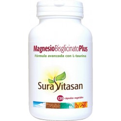 Sura Vitasan Magnesio Bisglicinato Plus, 120 cápsulas Salud muscular