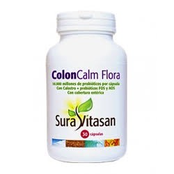 Sura Vitasan ColonCalm Flora, 30 cápsulas vegetales Salud intestinal