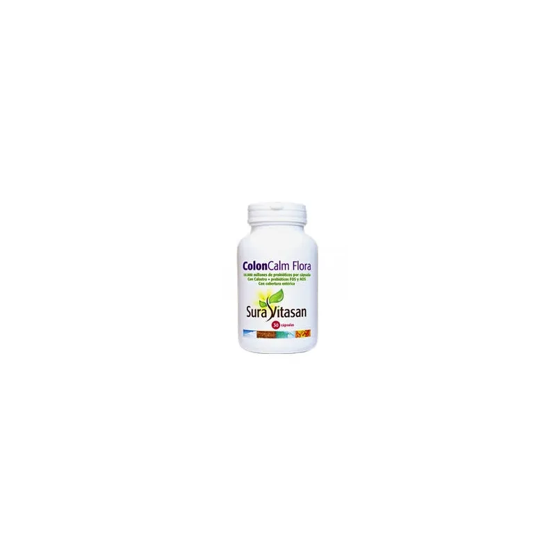 Sura Vitasan ColonCalm Flora, 30 cápsulas vegetales Salud intestinal Sura Vitasan ColonCalm Flora, 30 cápsulas vegetales Salud intestinal