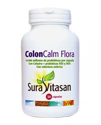 Sura Vitasan ColonCalm Flora, 30 cápsulas vegetales Salud intestinal