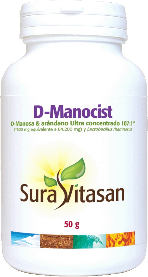 Sura Vitasan D-Manocist, 50 gr. Vías urinarias saludables