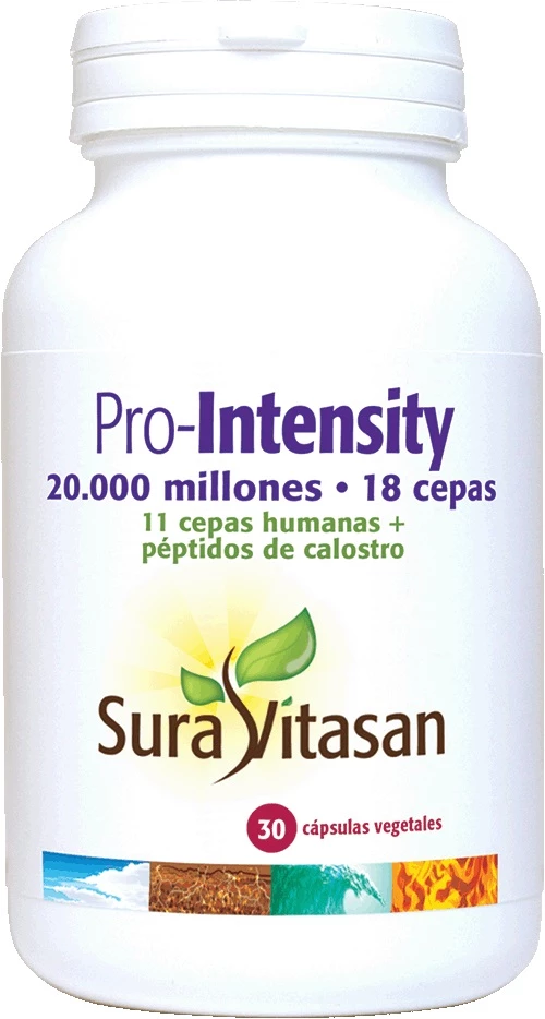 Sura Vitasan Pro-Intensity, 30 cápsulas Bienestar intestinal