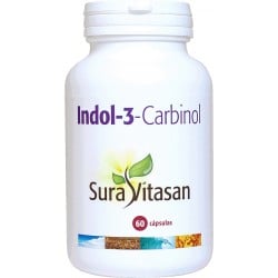 Sura Vitasan Indol-3-Carbinol, 60 cápsulas vegetales.