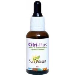 Sura Vitasan Citri-Plus, 30 ml. Acción antimicrobiana.