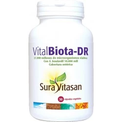 Sura Vitasan VitalBiota-DR, 30 cápsulas. Cuidado digestivo. 