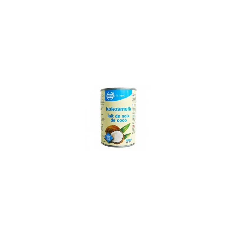 Kokosmelk Leche de Coco, 400 ml. Cocina saludable y natural.  