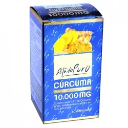 Estado Puro Cúrcuma 10000 mg, 40 Cápsulas Beneficia la salud
