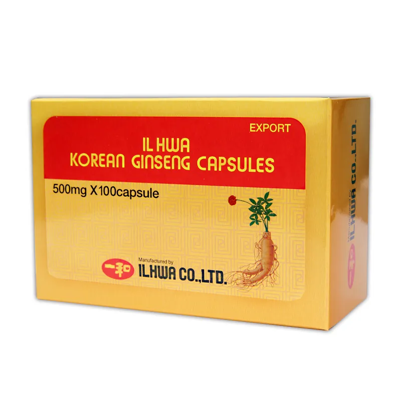 IL HWA Ginseng coreano, 100 cápsulas| Farmacia Barata