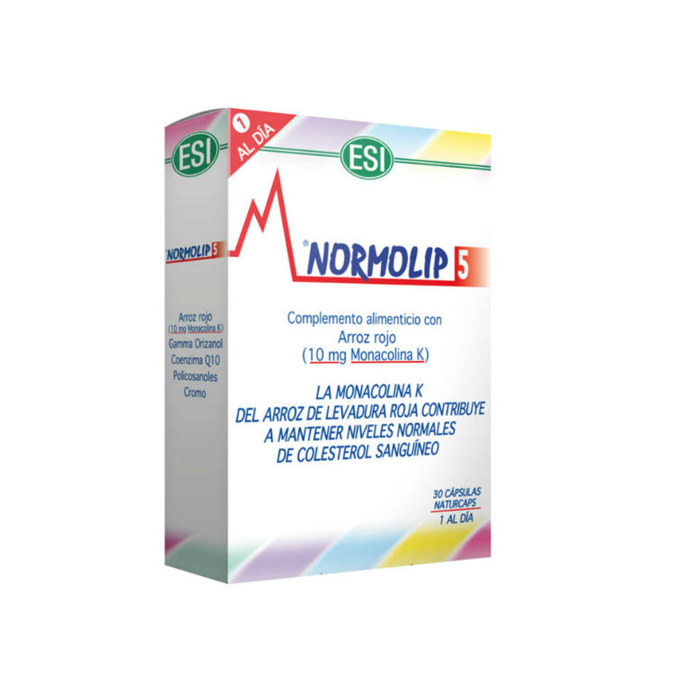 ESI Normolop 5 720mg, 30 Cápsulas| Farmacia Barata