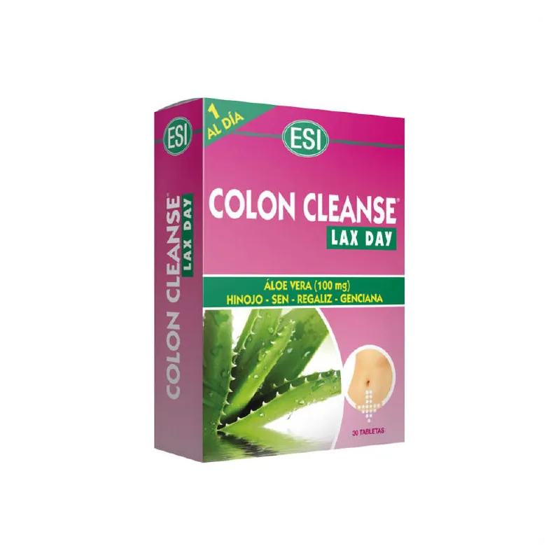 ESI Colon Cleanse Lax Day, 30 tabletas| Farmacia Barata