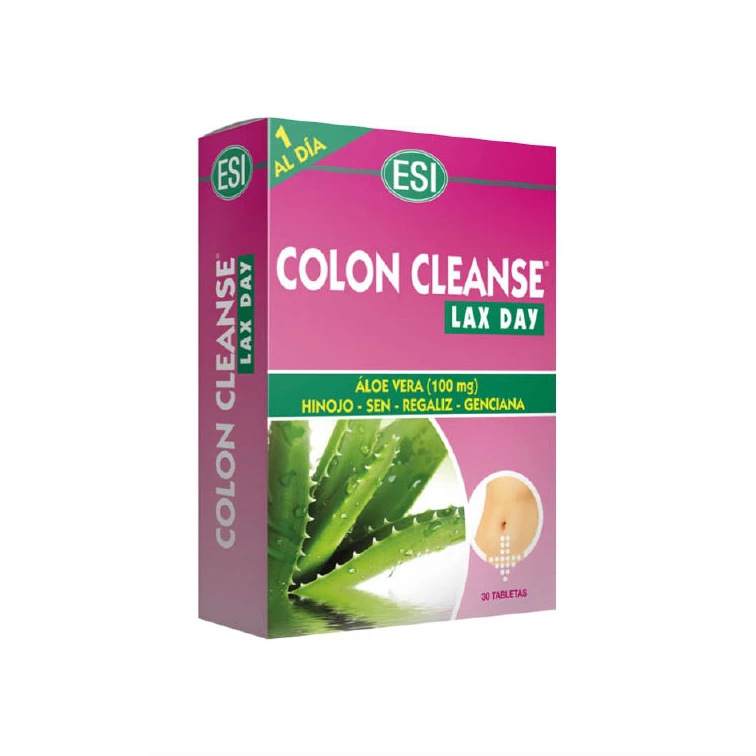 ESI Colon Cleanse Lax Day, 30 tabletas| Farmacia Barata