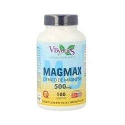 Vbyotics Magmax Citrato de Magnesio 500 mg, 100 cápsulas| Farmacia Barata