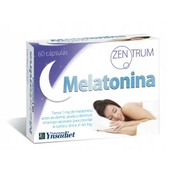 Ynsadiet Zentrum Melatonina Dulces Sueños, 60 cápsulas| Farmacia Barata