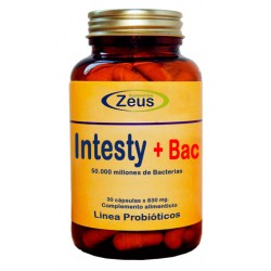Suplementos Zeus Intesty+Bac, 30 cápsulas