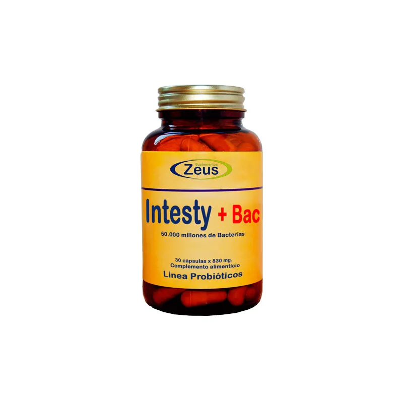 Suplementos Zeus Intesty+Bac, 30 cápsulas | Farmacia Barata
