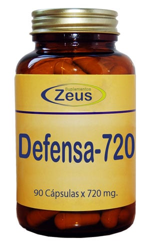 Suplementos Zeus Defensa-720, 90 cápsulas| Farmacia Barata