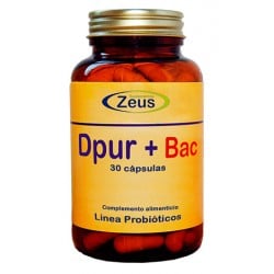 Suplementos Zeus Dpur+Bac, 30 cápsulas| Farmacia Barata
