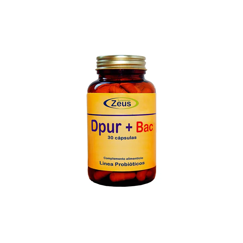 Suplementos Zeus Dpur+Bac, 30 cápsulas| Farmacia Barata
