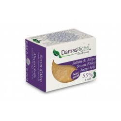 Damasriche Jabón de alepo 55% laurel, 200 g. Para pieles sensibles