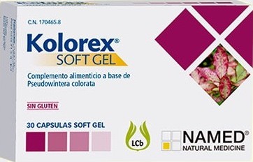 Natural Medicine Kolorex Soft Gel, 30 Cápsulas| Farmacia Barata