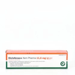 DICLOFENACO KERN PHARMA 11,6 MG/G GEL CUTANEO 1 TUBO 60 G