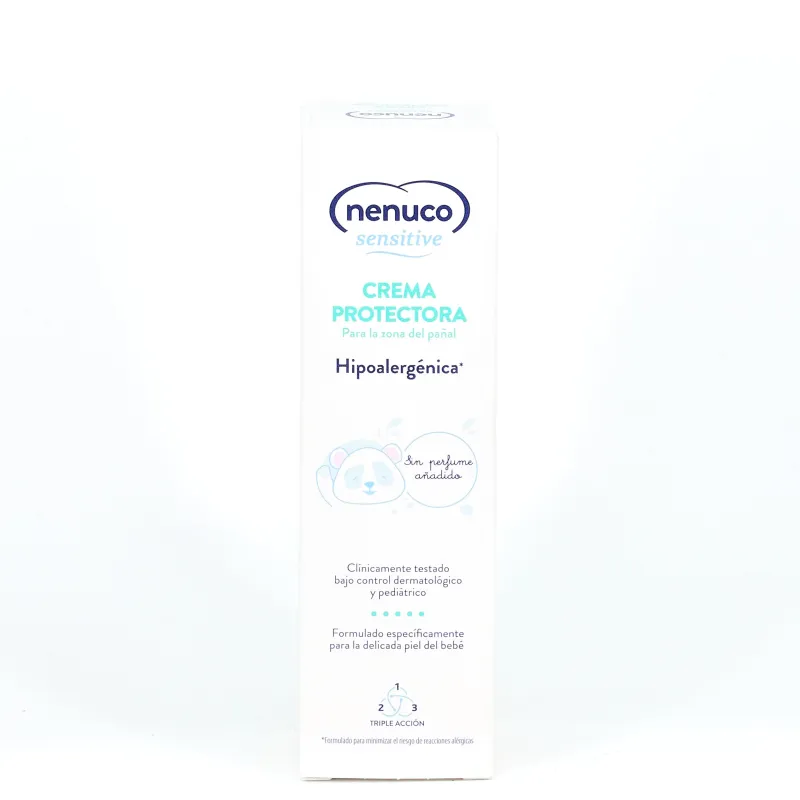 Nenuco Sensitive Crema Protectora para la Zona del Pañal Hipoalergénica, 100ml