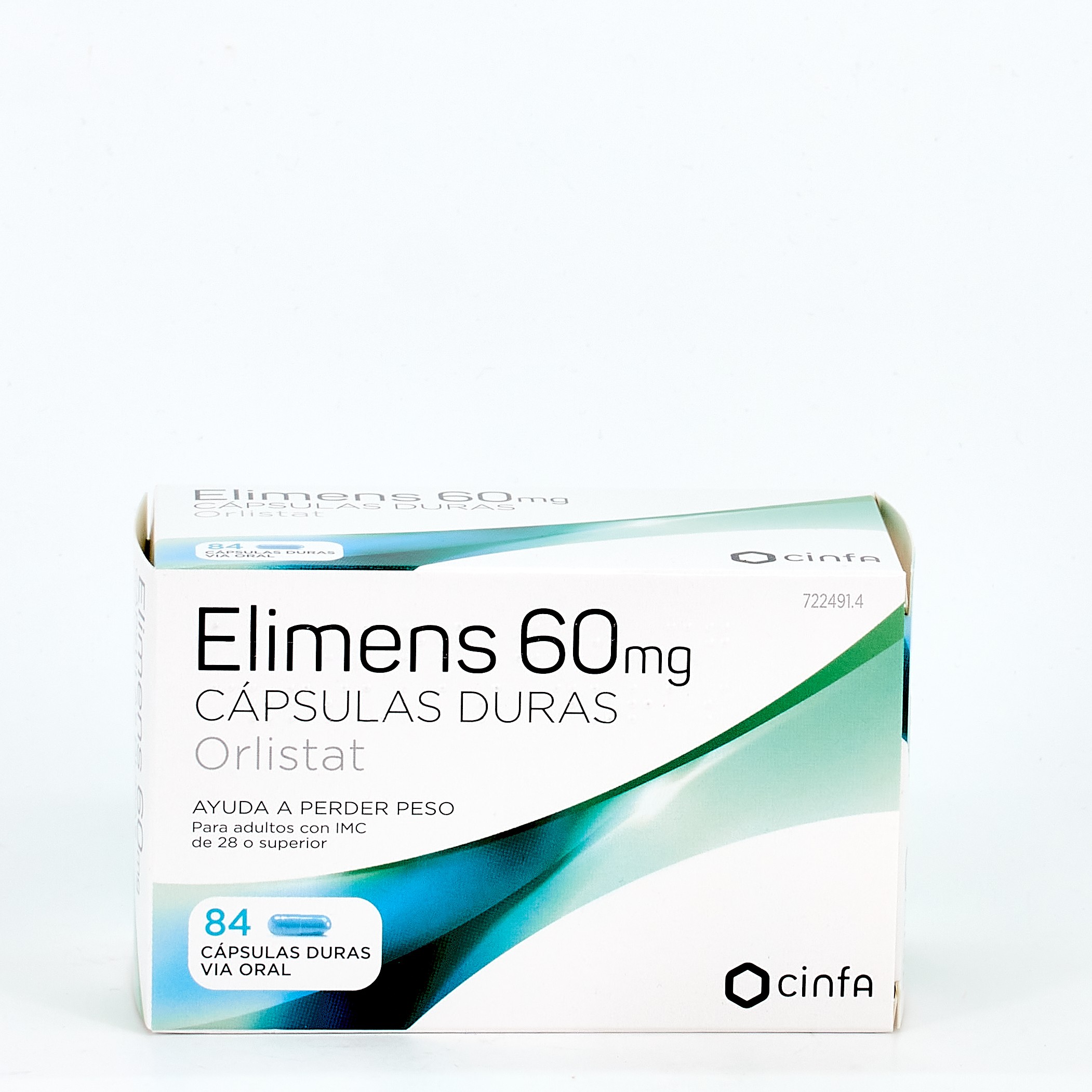 ELIMENS 60 MG 84 CAPSULAS