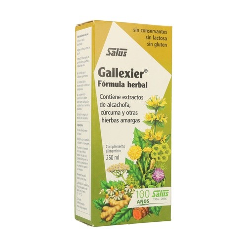 Salus Gallexier Fórmula Herbal Jarabe, 250 ml.