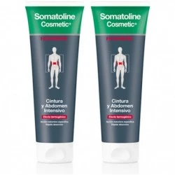 Somatoline Cosmetic Hombre Cintura y Abdomen Intensivo Duplo, 2x250ml