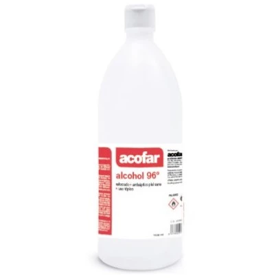 Acofar Alcohol 96º de Benzalconio, 1 litro