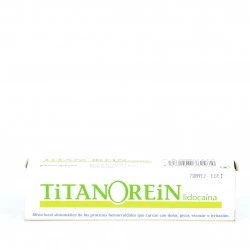 Titanorein Lidocaina Crema Rectal, 20g.