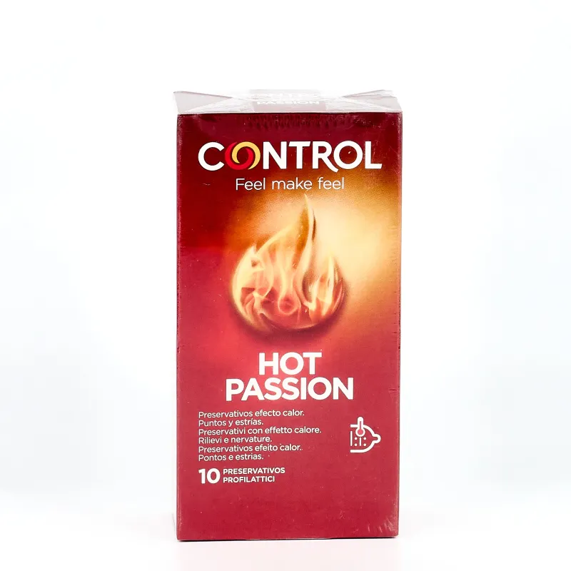 Control Hot Passion, 10 Preservativos. Control Hot Passion, 10 Preservativos.