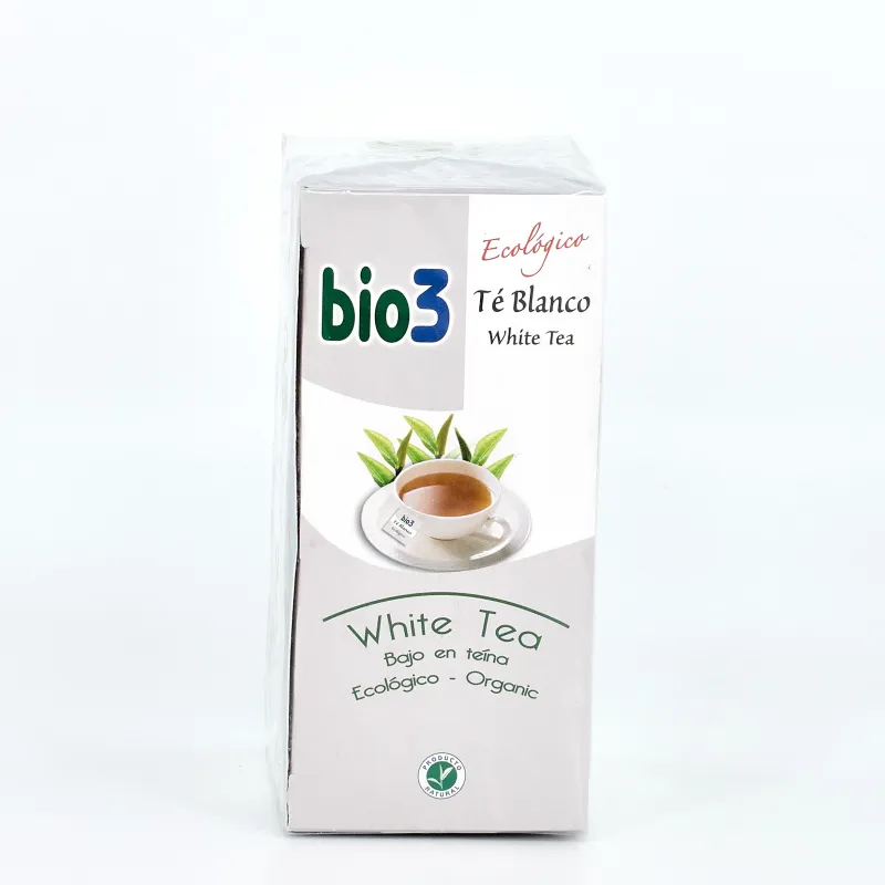 Bio3 Té Blanco, 25 Filtros. Bio3 Té Blanco, 25 Filtros.