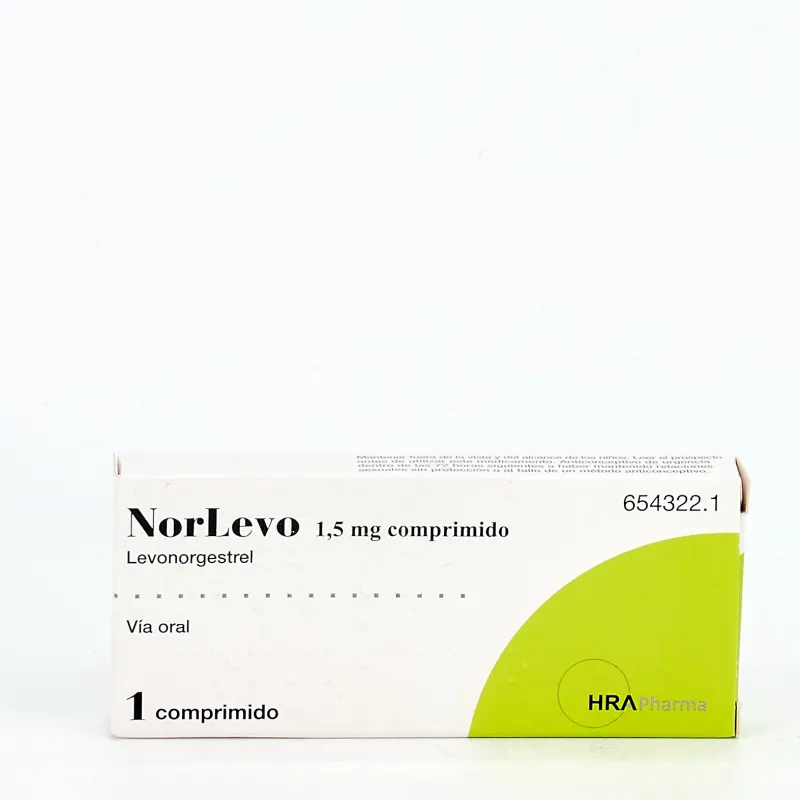 NORLEVO 1,5 mg 1 COMPRIMIDO NORLEVO 1,5 mg 1 COMPRIMIDO