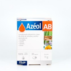 Pileje AZEOL AB, 30 cápsulas