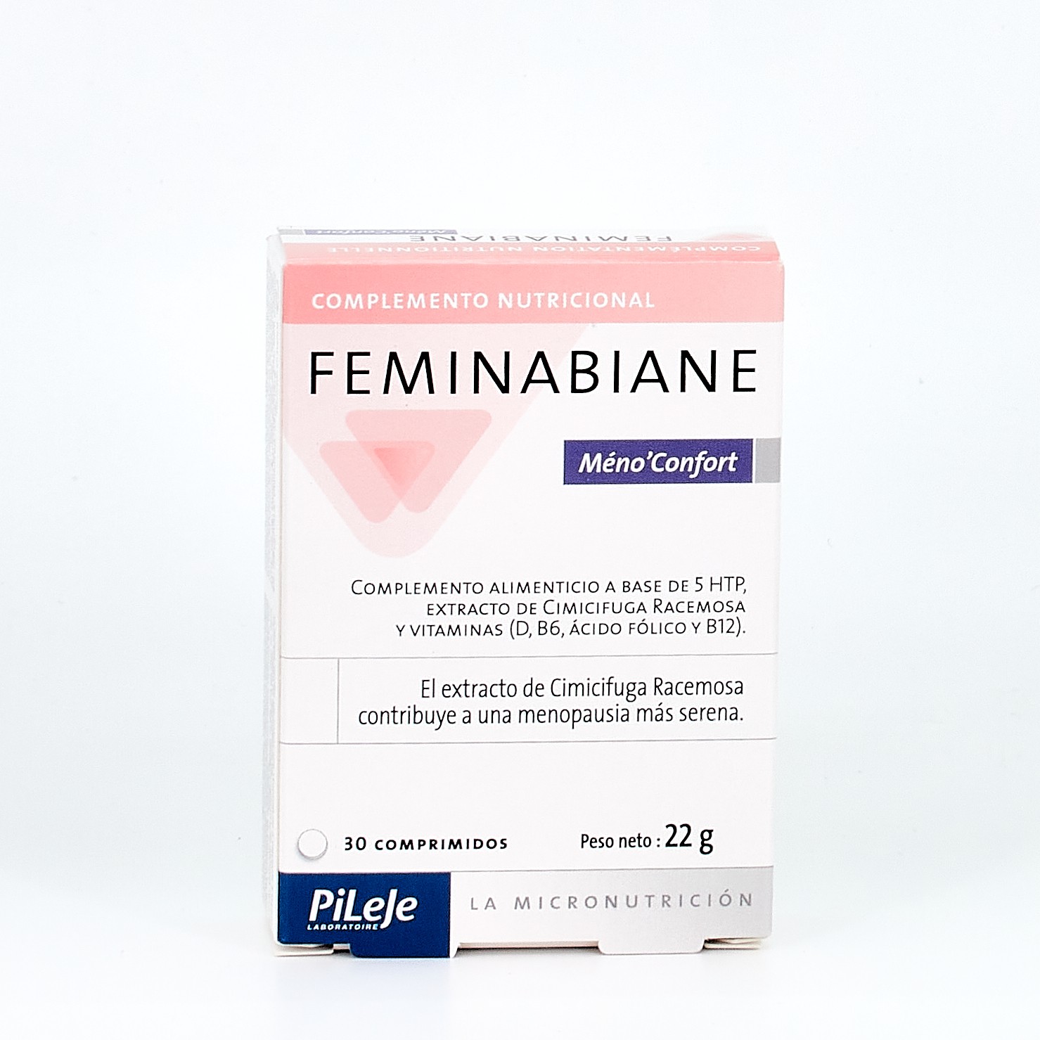 Pileje Feminabiane Meno Confort, 30 comprimidos.