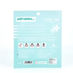 Mascarilla FFP2 Verde Agua, 1Ud. Mascarilla FFP2 Verde Agua, 1Ud.