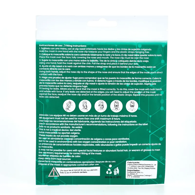 Mascarilla FFP2 Morada, 1Ud. Mascarilla FFP2 Morada, 1Ud.