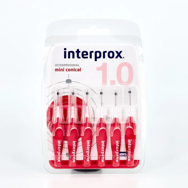 Interprox Miniconico Rojo Recto Interprox Miniconico Rojo Recto
