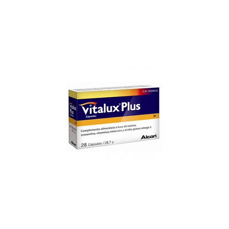 Vitalux Plus, 28 cápsulas