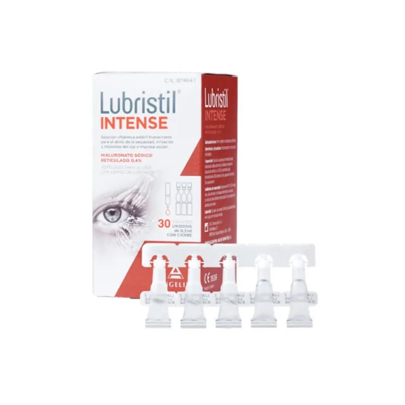 LUBRISTIL INTENSE SOLUCION OFTALMICA 30 ENVASES UNIDOSIS LUBRISTIL INTENSE SOLUCION OFTALMICA 30 ENVASES UNIDOSIS