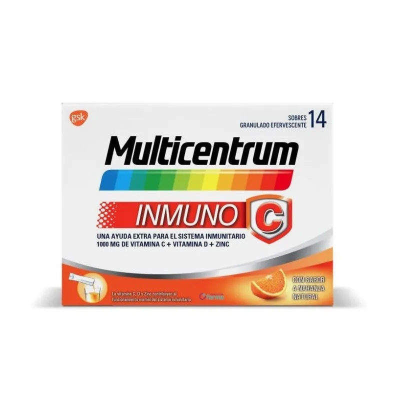 Multicentrum inmuno C, 14 sobres Multicentrum inmuno C, 14 sobres